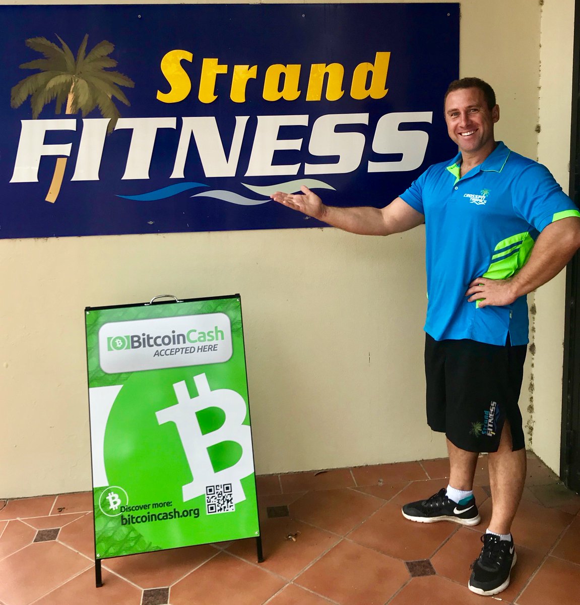 HUGE news! Strand Fitness has come aboard and now accepts BITCOIN CASH in all 4 of their gyms in Townsville! The Strand Fitness Hub is incredible- 3 storeys of gym, classes, and a lap pool outside. Bitcoin Cash is shaping up <a href="/BitcoinCash/">Bitcoin Cash</a> @BitcoinCashFans @BitcoinCashAcceptedHere