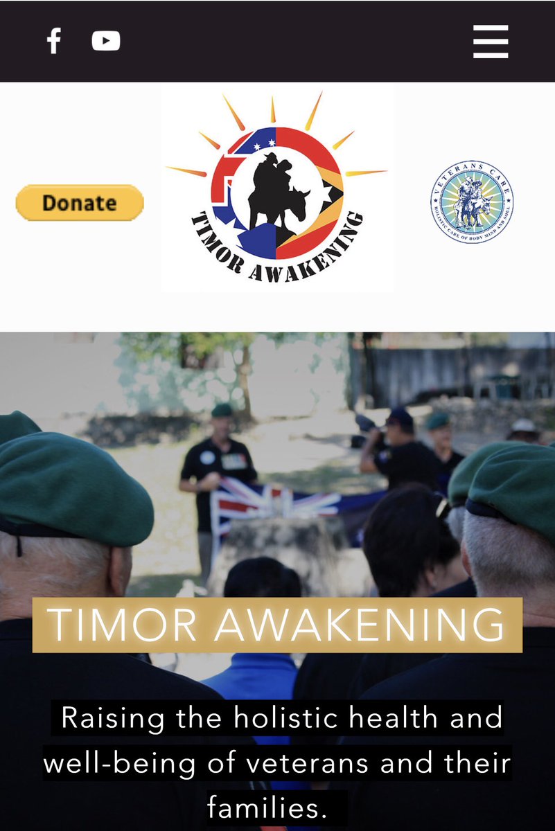 Friends, we are proud to share with you our new website timorawakening.com which has a great gallery, history and resources. You can also find out about a new scholarship program - The Australian Veterans Scholarship Timor-Leste (AVSTL) #TimorAwakening