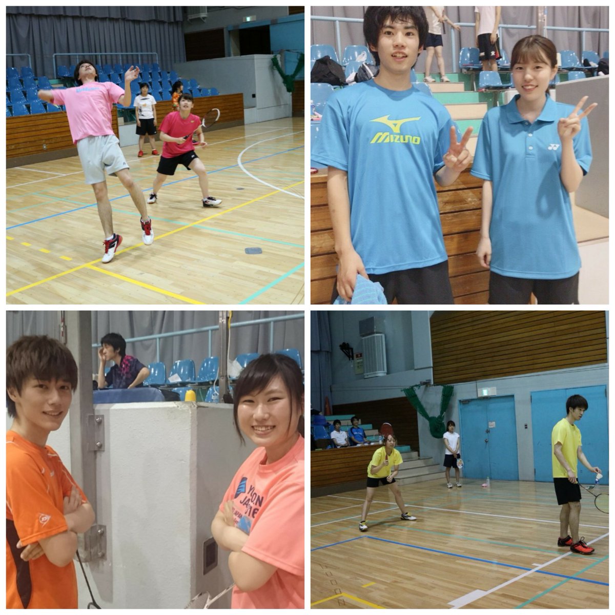 インカレバドミントンサークルyatto على تويتر イベント紹介 バナカップ 6月にはサークル内の大会 通称バナカップが開催されます ペア名を考えたり ペアで服装を合わせたりなど試合以外でも楽しめます 新歓 バドミントン インカレ