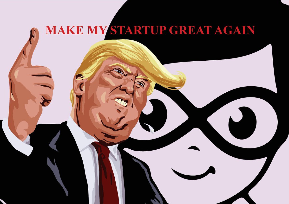 Tech_CoFounder's tweet photo. This might just work.  
#trump #startup #tech #entrepreneur #advice 
While there might be not much to learn from his political career, every entrepreneur can learn a thing or two from Trump's 2016 presidential campaign.
https://t.co/5FuX5PMIpg https://t.co/vupKShISvU