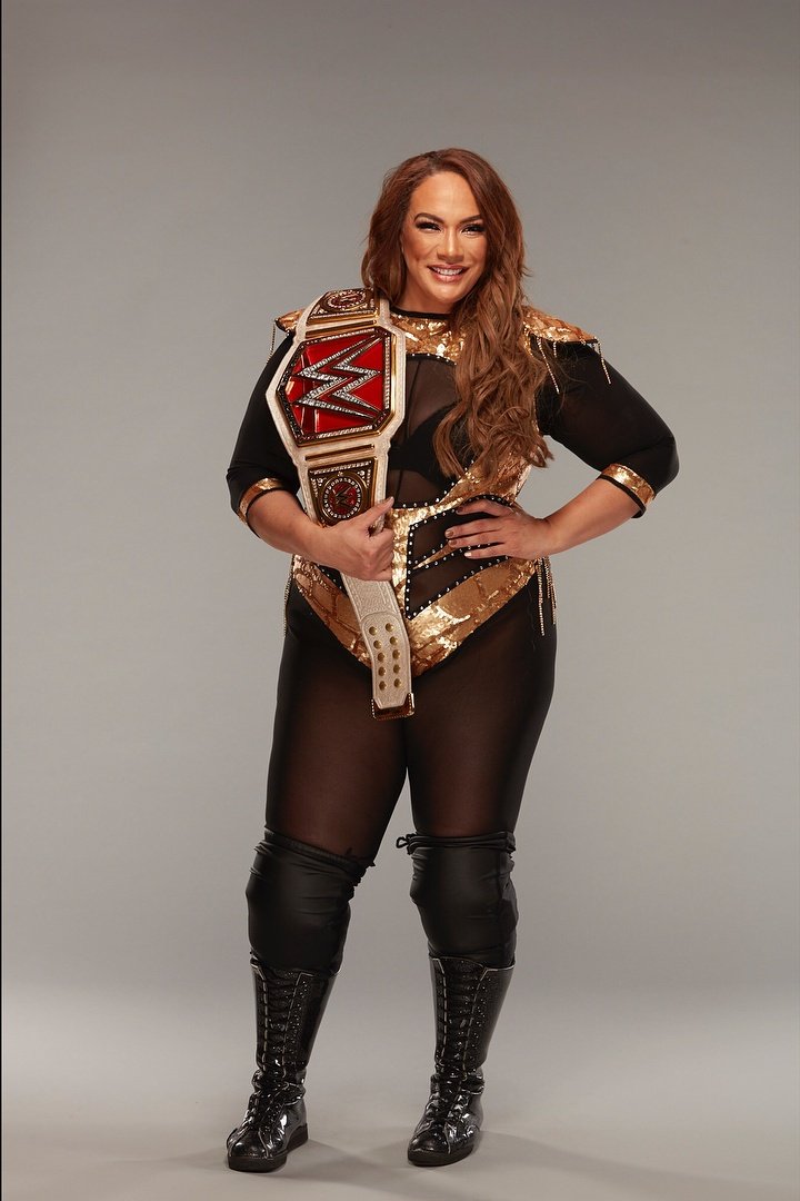 в Twitter "Photos of Nia Jax's Championship photoshoot via