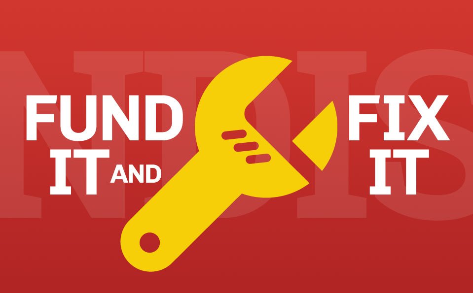 EveryAustralian's tweet photo. We're closing the #NDISFunditFixit survey at the end of this week. 

If you're using the NDIS, or supporting others through it, please fill out our quick survey and help us make the case for change. 

We need to hear from more of you. It's your #NDIS. 

https://t.co/0wn1WJjYMn https://t.co/ZI8KFb8KWn