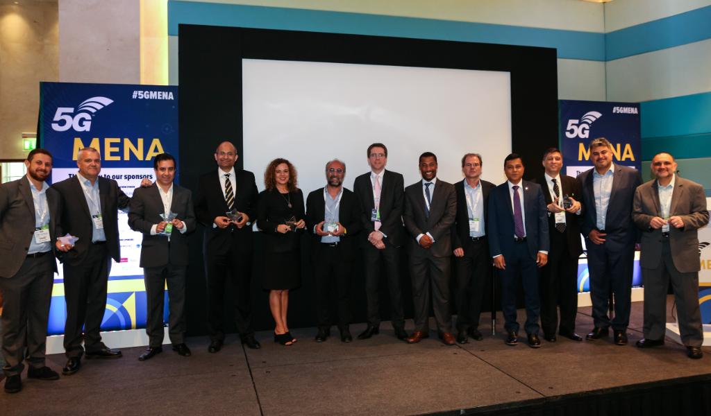 NetworkXSeries's tweet photo. Congratulations to all the winners at yesterday's #5GMENA Awards! @Qualcomm @VIVAtelecom @EricssonMEA @NetNumber @bwtech_ @Turkcell @aertopuz https://t.co/vStIIwen3j