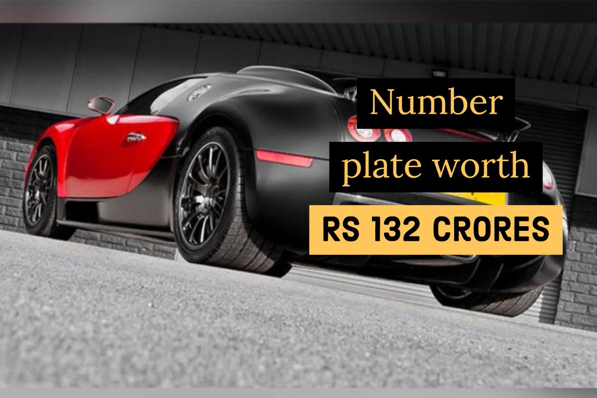 discuss_india's tweet image. Costliest number plate worth Rs 132 crore goes on sale #automobile #Costliest #DiscussIndia #Expensive #Mostexpensive #numberplate b2s.pm/piDZT0