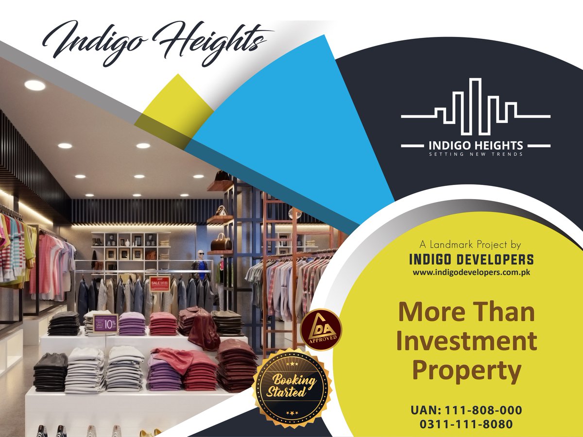 Indigo_pak's tweet photo. Incredible Location, Handsome Returns, Your Fortune at Indigo Heights—Luxury Apartments &amp; Retail Spaces..
#Commercialshops #Investments #Luxuryapartments #Realestate #property
https://t.co/Kr5SsxIsRO https://t.co/XVSF5R5I0m