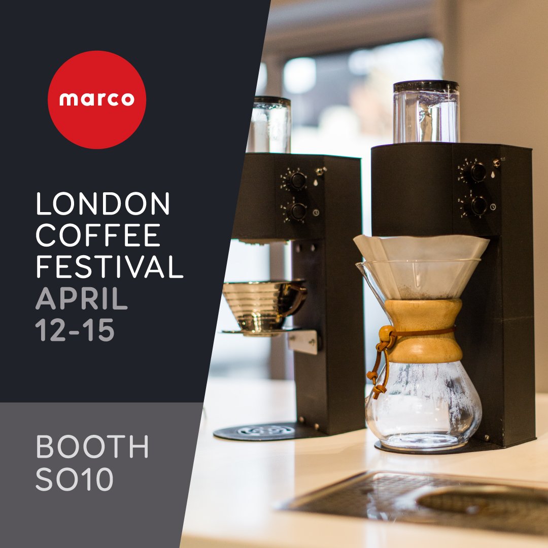 marcobevsystems's tweet photo. Visit us this Thursday at @LdnCoffeeFest booth SO10. We'll have the best-tasting #tea with @cantontea and @brewteaco and delicious #coffee with @rosslyncoffee and KiMMA @asliyaman #londoncoffeefest https://t.co/Dzpmpnq1YL