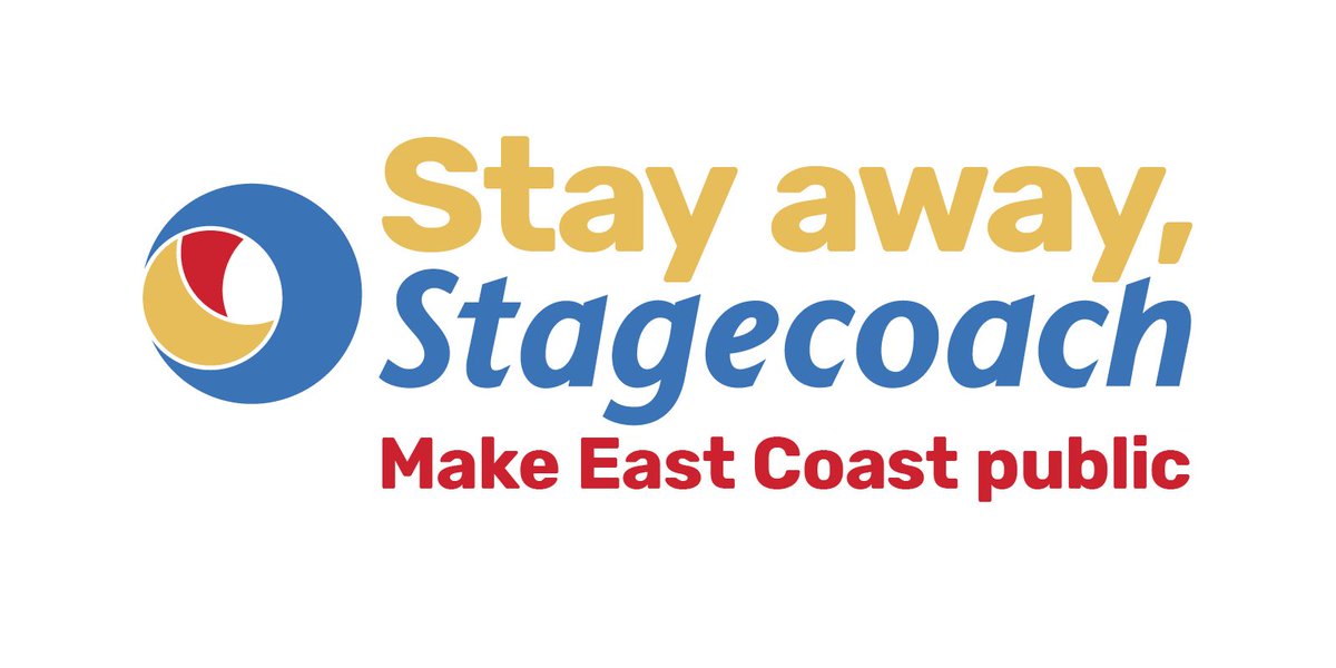 We_OwnIt's tweet photo. Let's bring our railway into public ownership! Chris Grayling @transportgovuk should start with the East Coast line. No more #BransonBailout #StayAwayStagecoach @stagecoachgroup @We_OwnIt https://t.co/VJkRqV3bJH https://t.co/NUohLWGth5