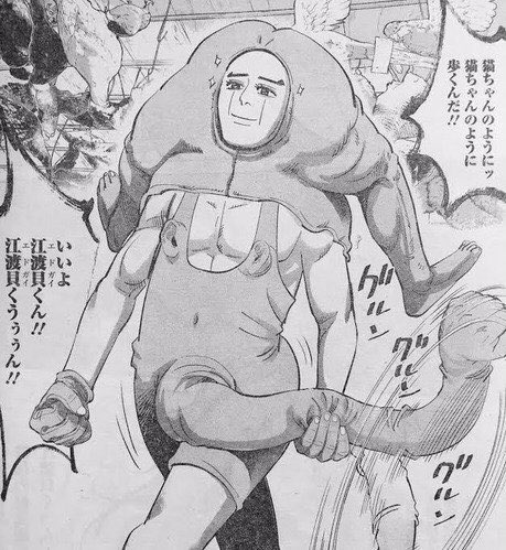 小岩井名無し 肝臓e判定 Auf Twitter ゴールデンカムイは開幕動物2コマ落ちも面白いんですが 個人的にはキチガイファッションショーも推していきたい T Co wnboi39f Twitter