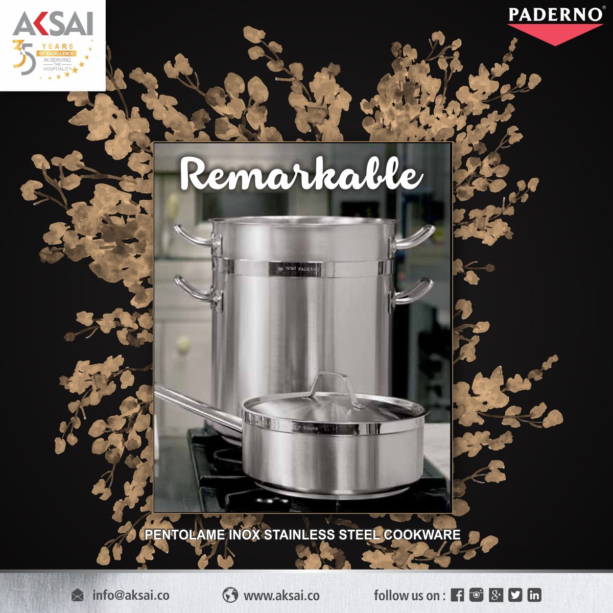 AksaiCreations's tweet photo. Take your recipes to the next level with PADERNO. Invite Paderno in your collection through AKSAIโฆ. :)
#aksaicreations #aksai #kitchenware #cookware #bakeware #dutchoven #cuttingboard #knife #knifesale #chefknife #apron #teatowel #kitchencloth #kitchenlinen #ovenmitt #paderno https://t.co/vsHGqYuNLm