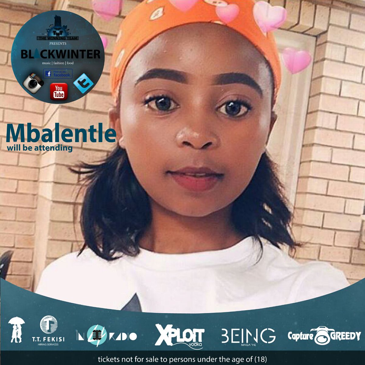 Winning_TeamUTA's tweet photo. BRACE YOURSELF AND BE PREPARED
Get yourself your Digital personal poster. ￼👅￼👅￼😊 
Winter is coming, and you aren't trying to miss the vibes.￼👌￼👌
INBOX INBOX INBOX OR SEND THEM THROUGH HERE 0726623843 
WINTER REMAINS BLVCK￼😊

#COLDSEASON￼❄￼❄ 
#BLVCKWINTER2018 https://t.co/tUtj0nzF5x