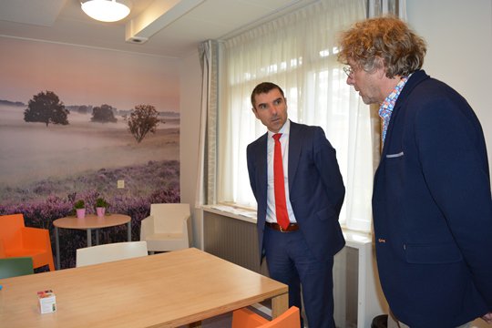 Gisteren geslaagd bezoek van zeer geïnteresseerde Staatssecretaris <a href="/PaulBlokhuis/">Paul Blokhuis</a> aan #Spoedpoli, #Psycholance en #OptimaalLeven bij #GGZDrenthe in #Assen.