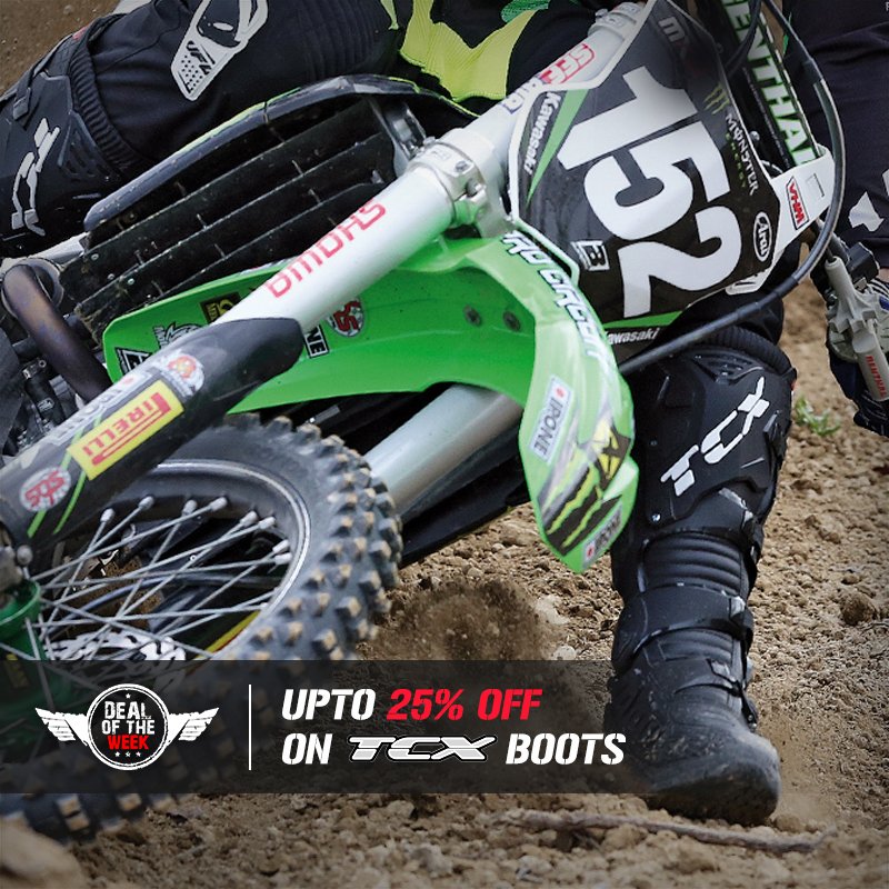 Get upto 25% off on TCX riding boots on #HNPDealOfTheWeek. Offer valid till 12th April. Shop at bit.ly/2jL0nRe