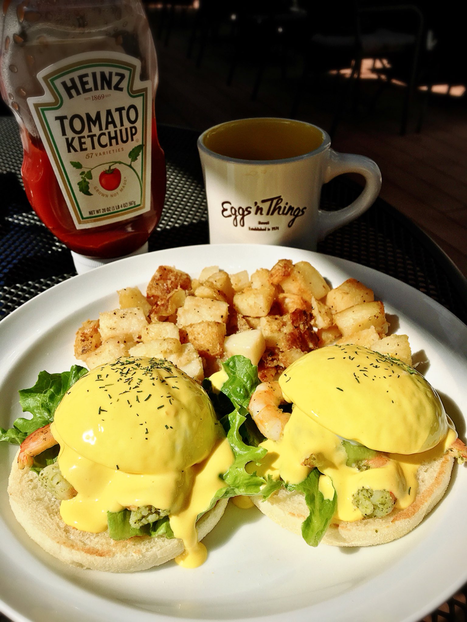 のりぴょ 影山 のりみ Eggsnthings 原宿店 エッグスンシングス パンケーキ前に エッグベネディクト アボカドシュリンプ T Co Jtgckia8ez Twitter
