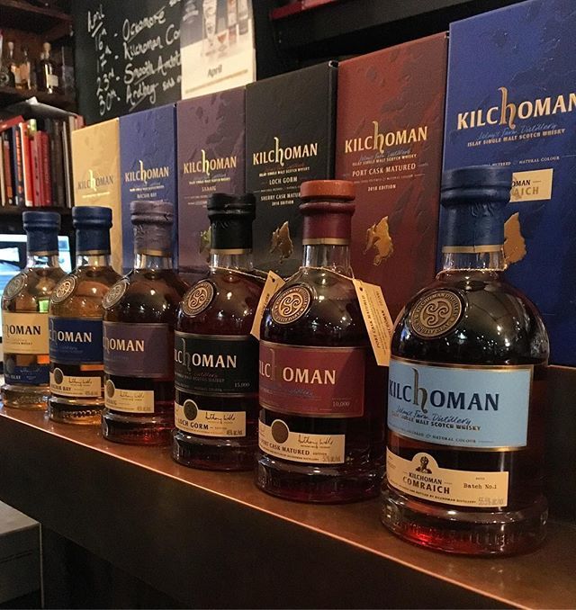 Milroys's tweet photo. Setting up for some delicious drams!
Kilchoman are launching the Comraich with us today and they bought in a few bonus pours as an extra treat!
#milroysofsoho #kilchoman #comraich https://t.co/cBuBBy81WM