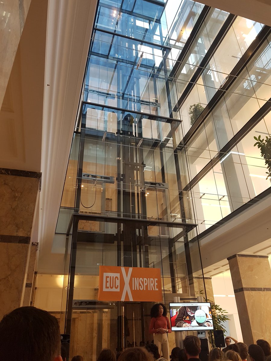 . <a href="/lecycacuriel/">Lecyca</a> kicks off <a href="/EUC_Rotterdam/">Erasmus Uni College</a> EUC inspire by dissing an audience of millenials. But then finds common ground with (her) Generation Z