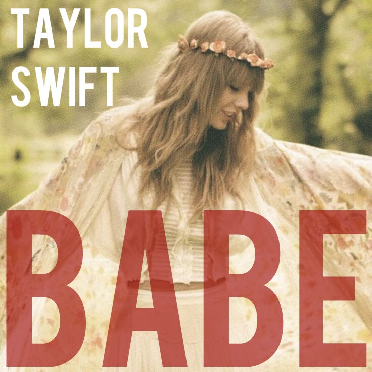 13DearJohn's tweet photo. In honor of the release of Sugarland 's song Babe with Taylor, I made these nostalgic edits. Although I love who @taylorswift13 has become, the Red era will always be my favorite in its aesthetic, beauty and growth. #babe https://t.co/rCCGCjg0ta