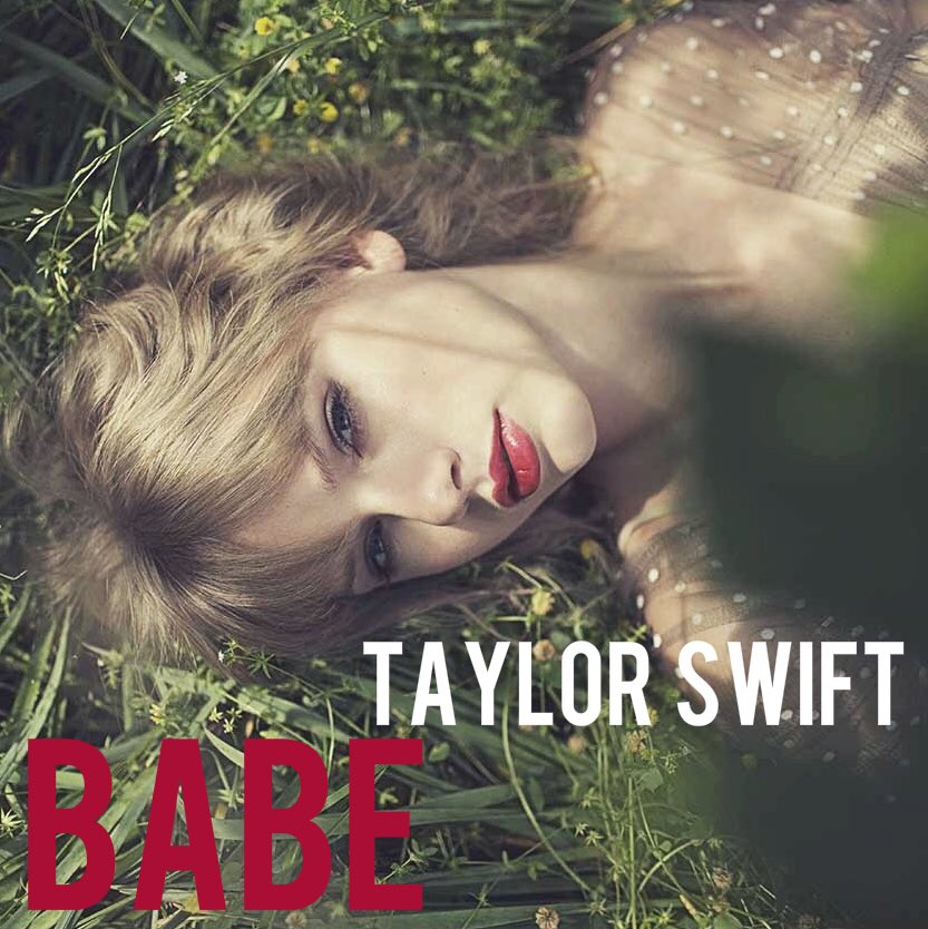 13DearJohn's tweet photo. In honor of the release of Sugarland 's song Babe with Taylor, I made these nostalgic edits. Although I love who @taylorswift13 has become, the Red era will always be my favorite in its aesthetic, beauty and growth. #babe https://t.co/rCCGCjg0ta