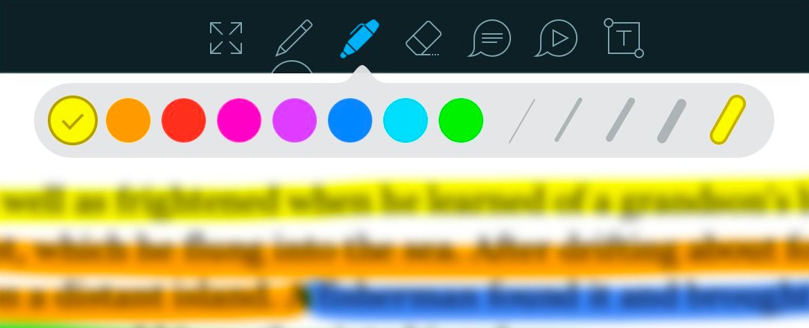 ErinShowbie's tweet photo. 🎉AT LONG LAST! 🎉The highlighter has come to @showbie! Be sure to update your app to the most recent version (3.7) to take advantage of this amazing feature! #paperlessclassroom #showbiechamps #edtech https://t.co/MQZ9frl6n0