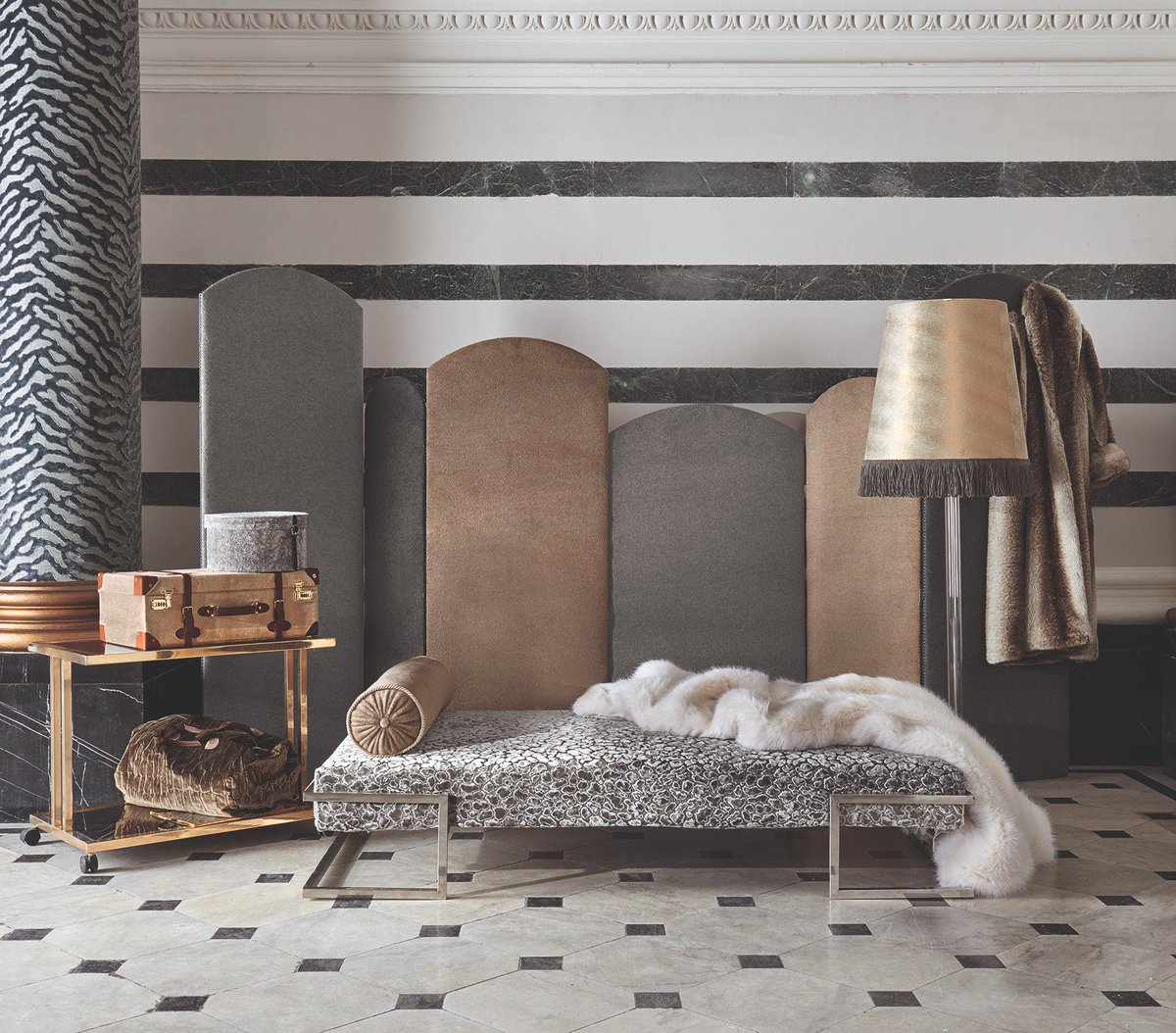 Effortlessly glamorous, the Lobby Velvets collection is sure to turn heads. 
#lobby #velvets #animal #animalprint #hotel #newcollections #photoshoot #zinctextile #luxurious #luxeinteriors