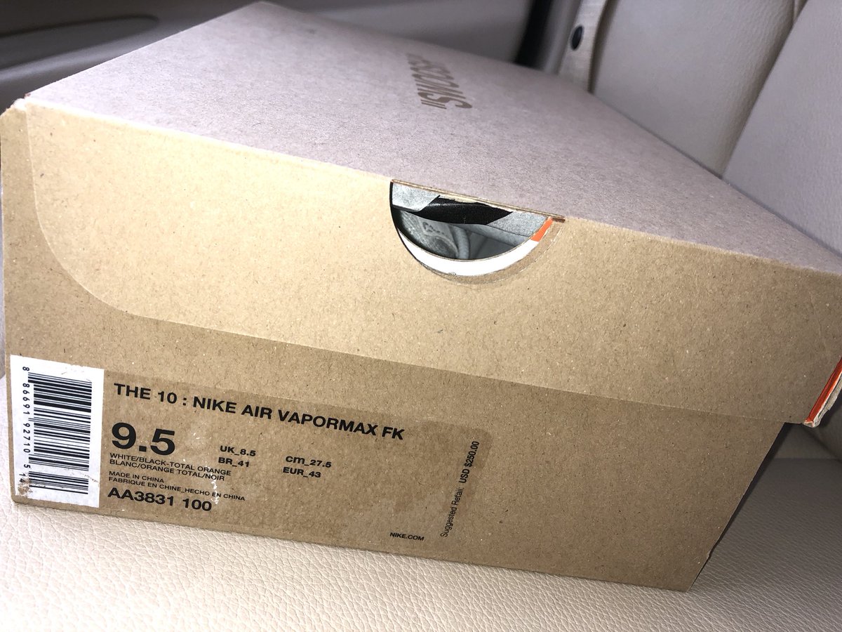 Nike Air Vapormax Off White 2018 Preview WAVE