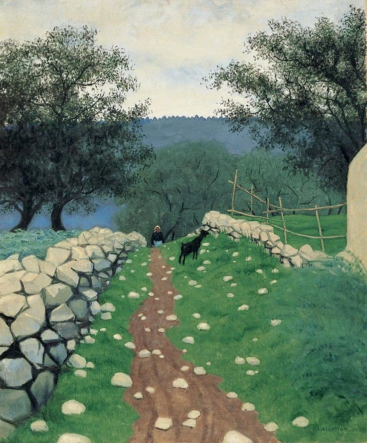 Çünkü belki bir Félix Vallotton tablosu içimizi hafifletebilir.