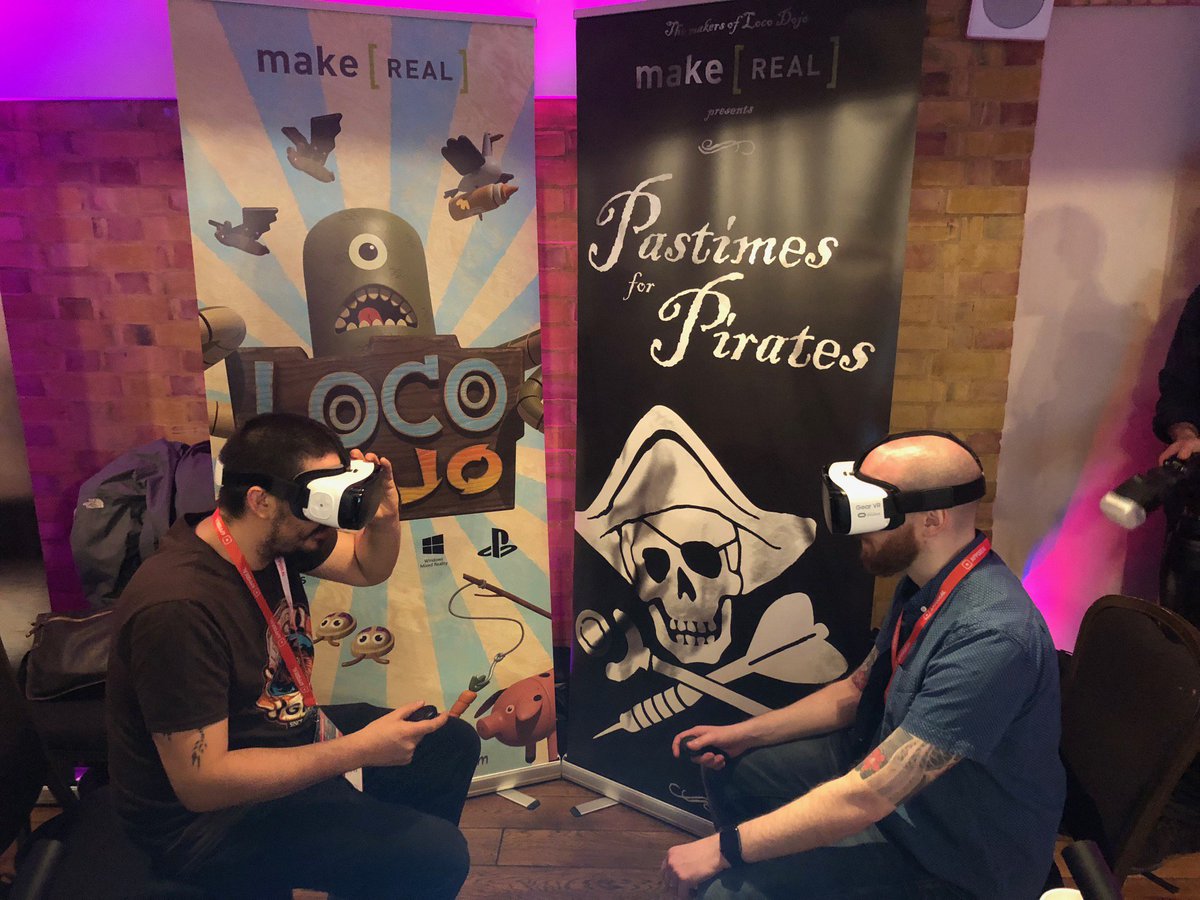 gmw3_'s tweet photo. YO HO! Make Real's @vr_sam discusses how the state of the VR industry and learnings from other products are shaping their latest title Pastimes For Pirates. - https://t.co/EQfSbninIo https://t.co/ZvvdJwdwWd