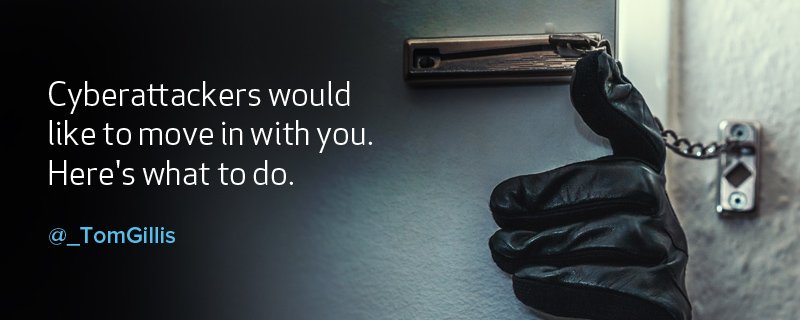 #Cyberattacks are not going away and they are pretty much a sure thing at most organizations.  Knowing that, where do you go from there? Our CEO, Tom Gillis, has some thoughts on that <a href="/Forbes/">Forbes</a> - bit.ly/2CRAswm #cybersecurity #security