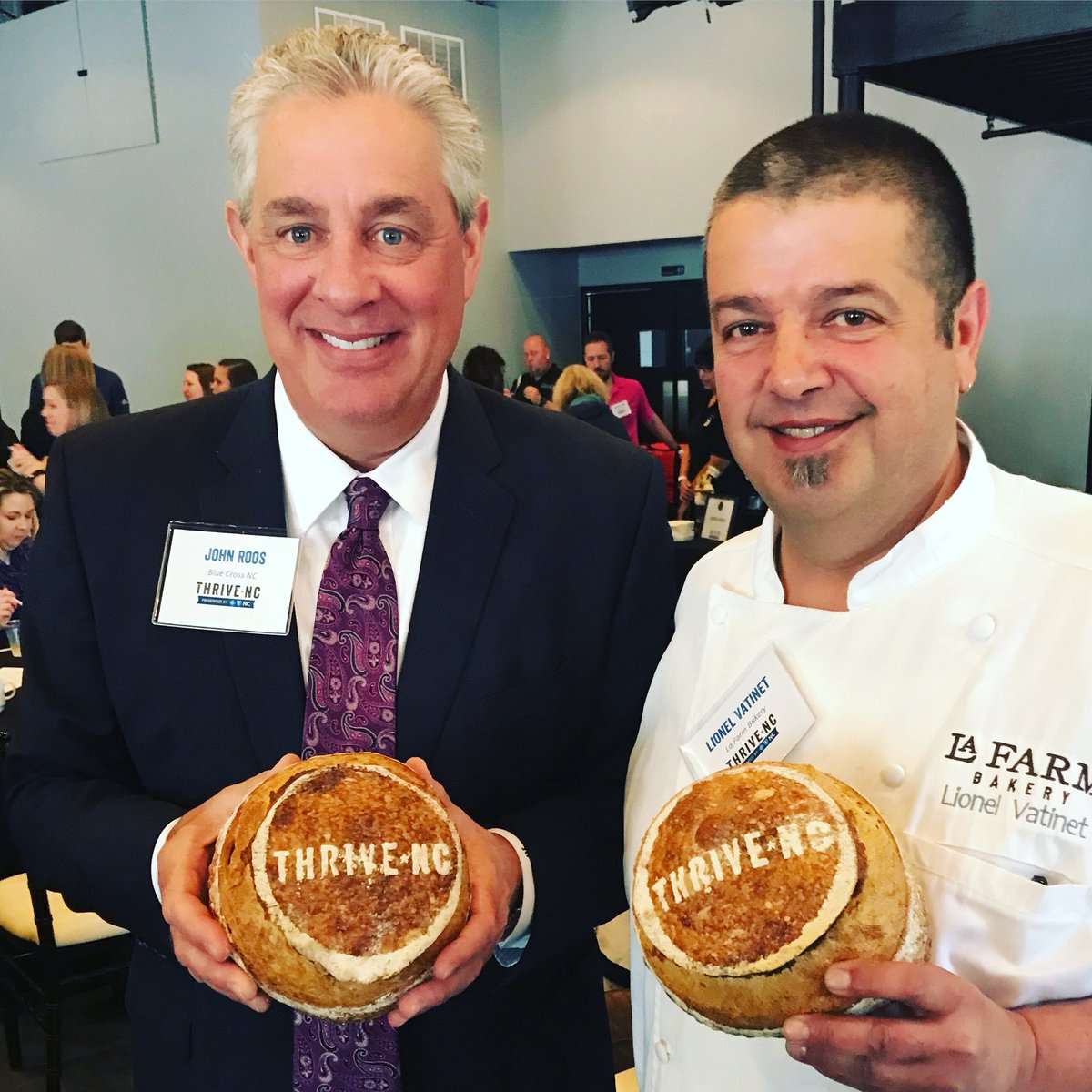lafarmbakery's tweet photo. What a joy to be able to support @gothrivenc & @BCBSNC’s good work in our community with our breads! Grab tickets now for May 10th & 11th 👏
#gothrive #bcbs #sourdough #community #thrivenc #visitraleigh https://t.co/mDUyjK8UE8