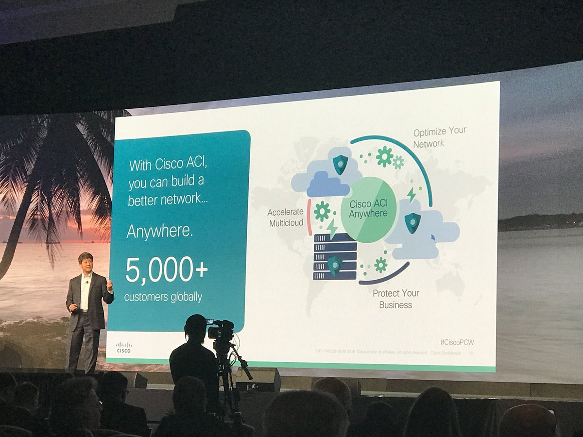 Ok, this is new... 5000+ ACI Deployments around the world, and <a href="/Logicalis/">Logicalis</a> <a href="/LogicalisES/">Logicalis Spain</a> is one of the biggest <a href="/CiscoACI/">Cisco ACI</a> promoters since the early days #CiscoPCW #CiscoChampion