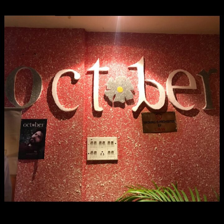 IIHMHOTELSCHOOL's tweet photo. .@Varun_dvn @ShoojitSircar, check out how our students celebrated the success of @OctoberFilm2018.
Your film was the motivation behind our students execution. You were an intern, and our students are gaining real time experience before they go for internship.
#iihmbest3years https://t.co/xQPnlgMKRu