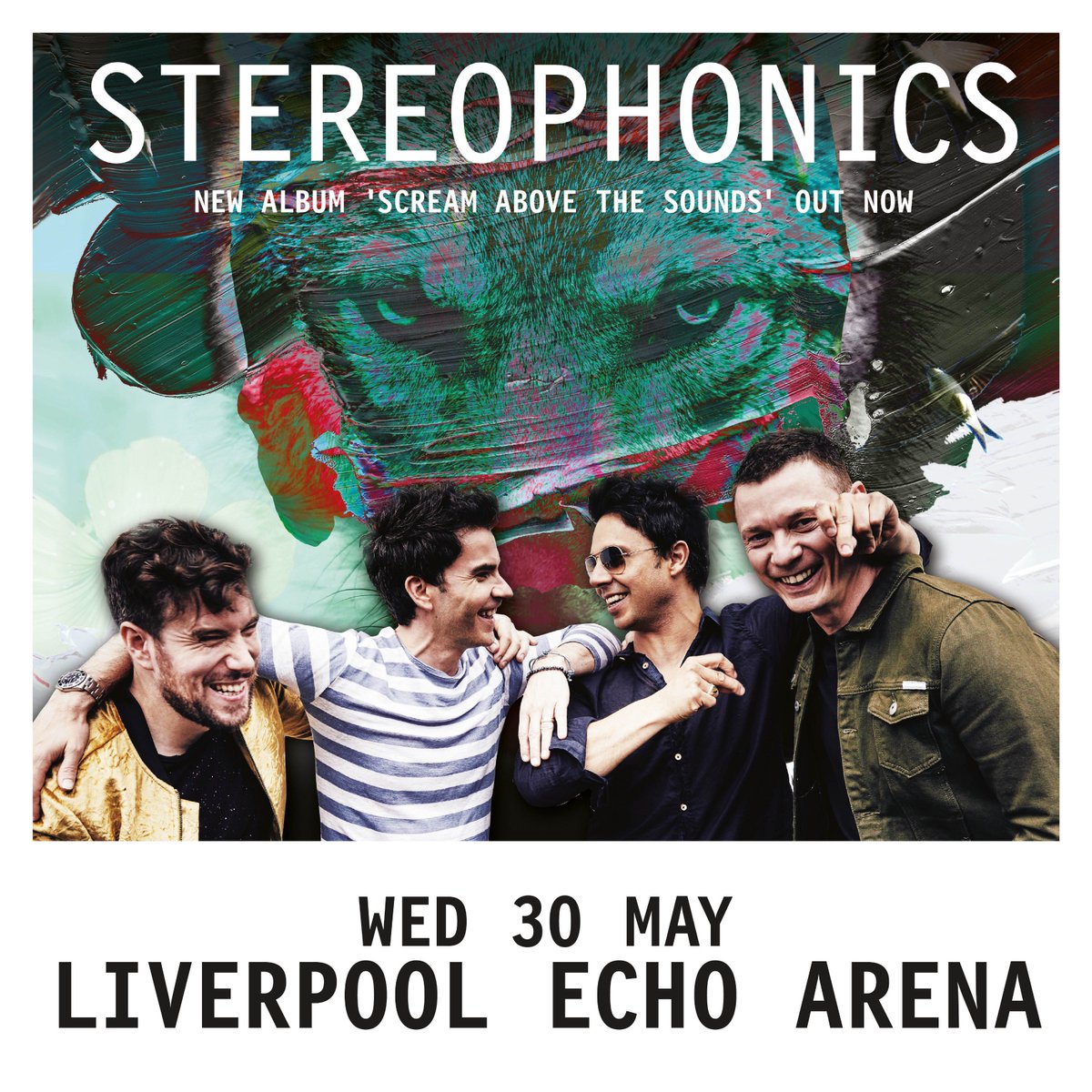 We are pleased to announce a warm up show at the Liverpool Arena ahead of our stadium shows in Wrexham and Cardiff. Tickets on sale from this Friday via gigsandtours.com, ticketmaster.co.uk, echoarena.com and stereophonics.com.