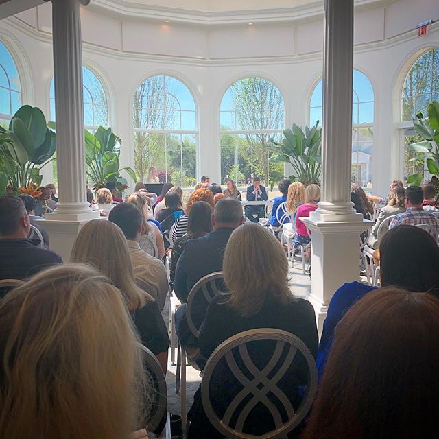 stacywellborn's tweet photo. A beautiful setting for learning about influencer, social media and content marketing #PRDistilled #PRPros #PRCA https://t.co/9nikDQ3VaI https://t.co/n0ZpOLEkWR