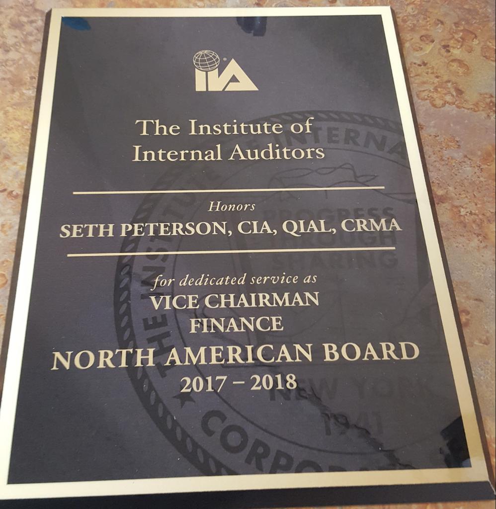 swpete85's tweet photo. It has been an absolute honor this past year to serve the nearly 75k North American members of @TheIIA. 2 extremely productive days of meetings have us focused to serve the needs of the members and the profession. #PurposeServiceImpact https://t.co/RcQUfAySHO