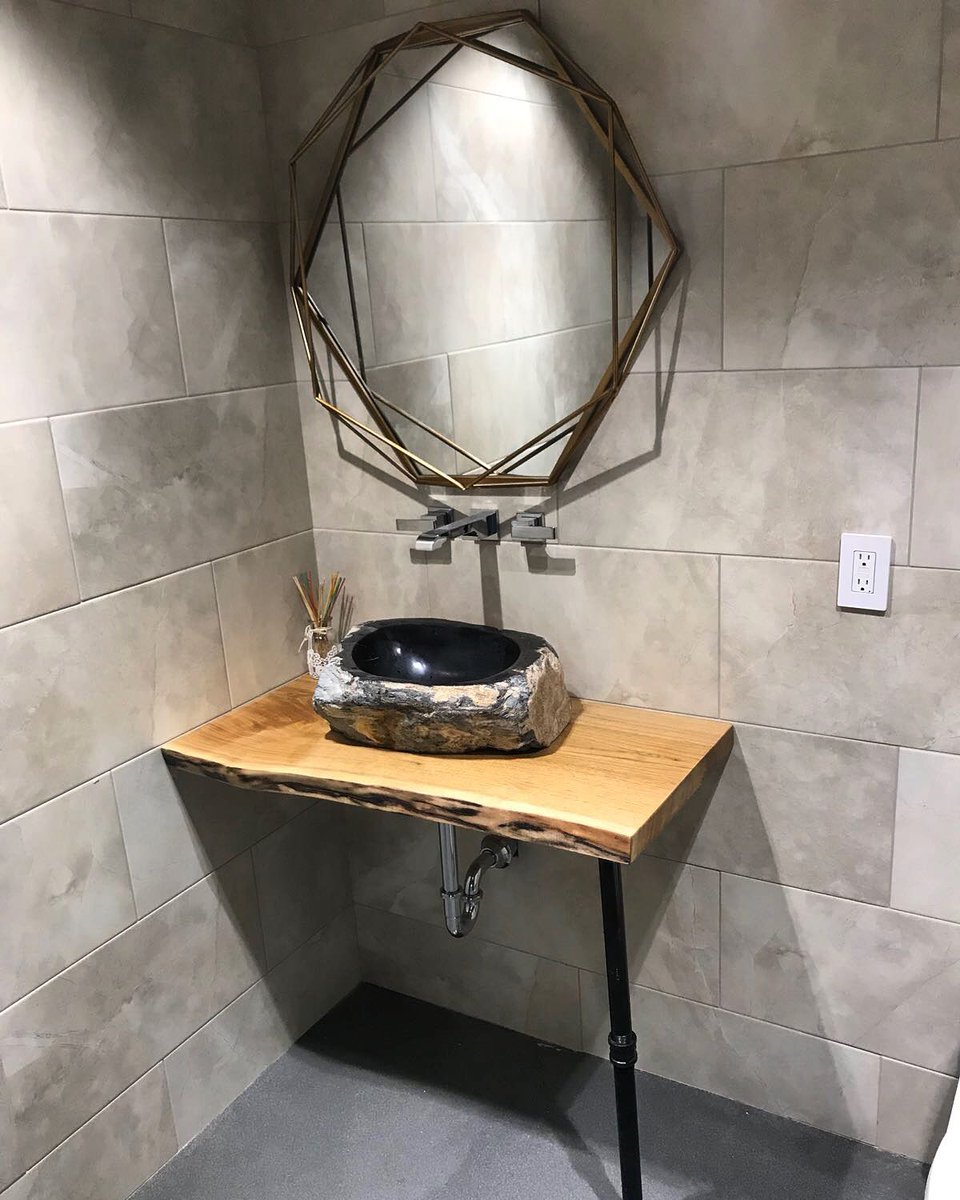 rocawoodworks's tweet photo. A #vanity is a pretty important piece in the #powderroom. #mapleslab #ontariowood #custommadefurniture #liveedgevanity #vanityslab #customvanities #rocawoodwoorks https://t.co/EQQFtK3dZ3