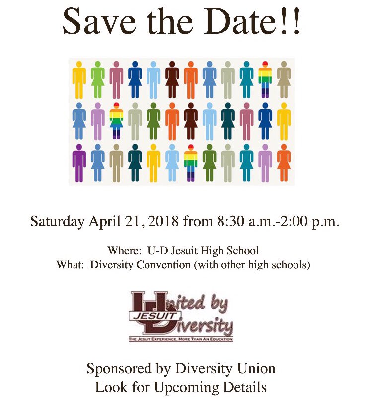 MercyHRC's tweet image. Free admissions! Food! Speakers! Diversity! Come to UofD this April 21 from 8:30-2pm for a good time!