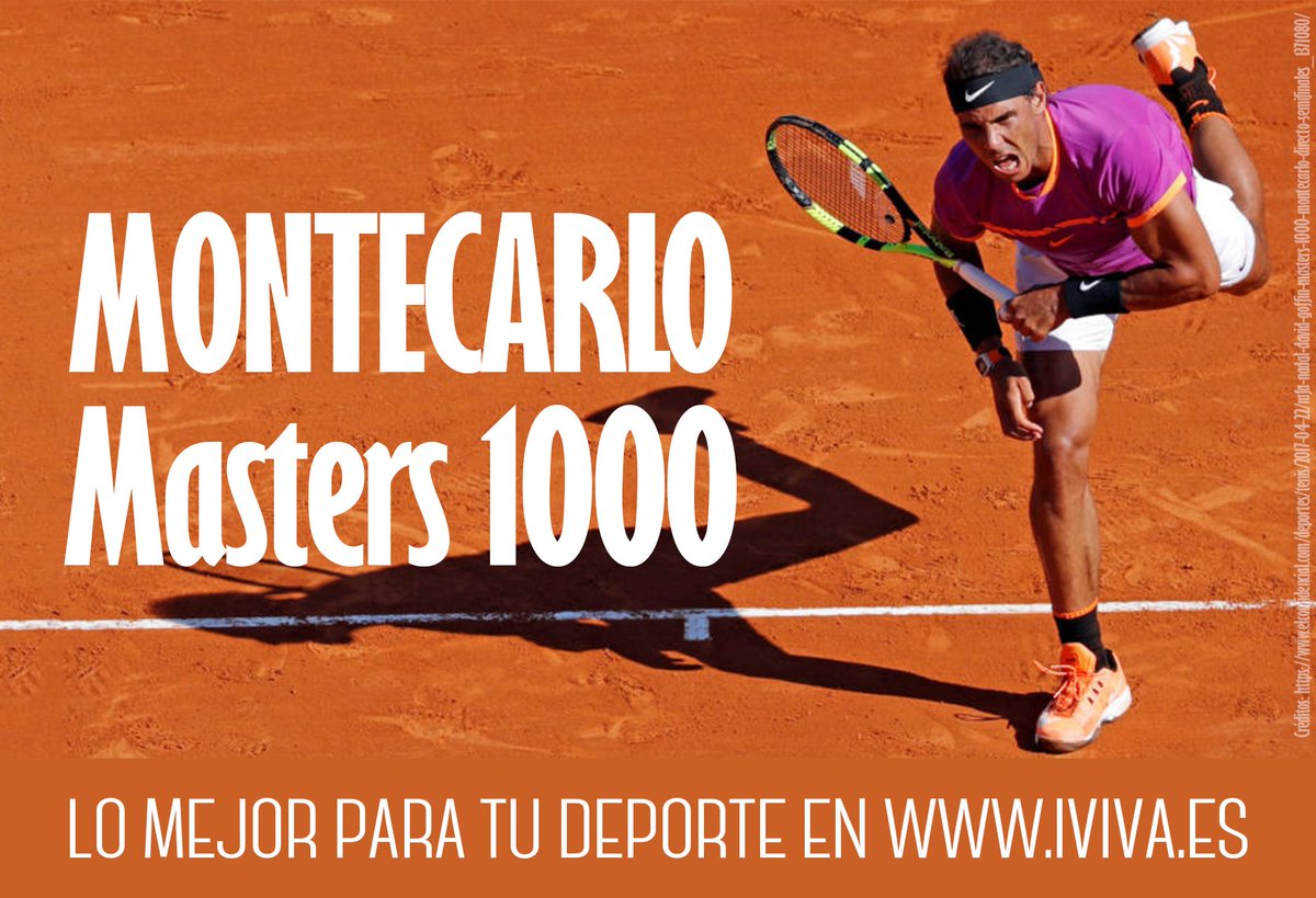 IvivaDeportes's tweet photo. ¿Nos echamos una partida? 🎾 Sigue a tus ídolos en la Masters 1000 de Montecarlo con IVIVA! 
Las futuras estrellas del tenis sólo pueden entrenar con el mejor material deportivo! 👉 https://t.co/YM31USDz81
#iviva #materialdeportivo #deporte #sport #tenis #masters #montecarlo https://t.co/nPxpUK3vj3