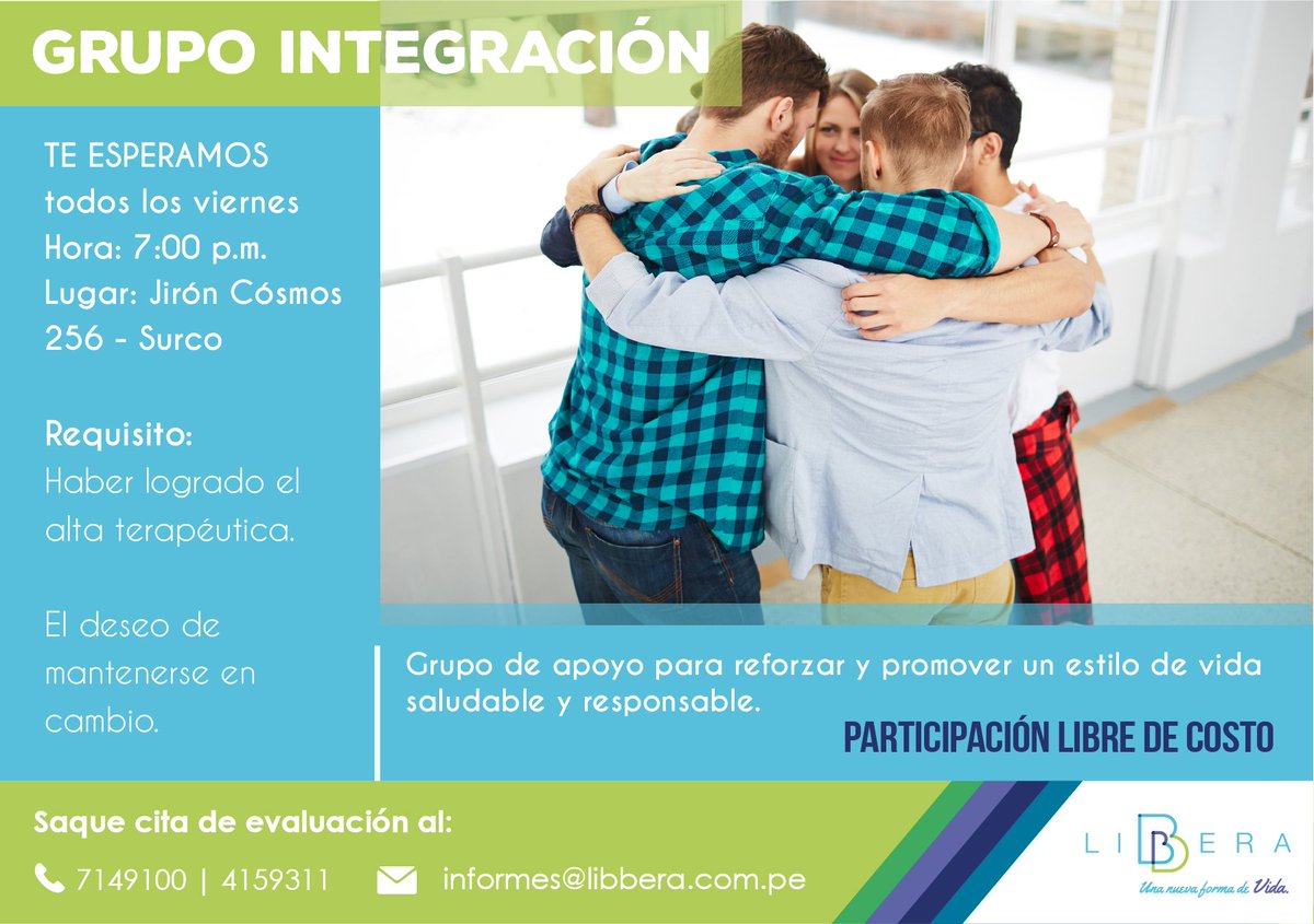 Libbera2's tweet photo. Únete a este proyecto de superación #CentroPsicológico #GrupoDeAyuda https://t.co/8JKjIJRVZV