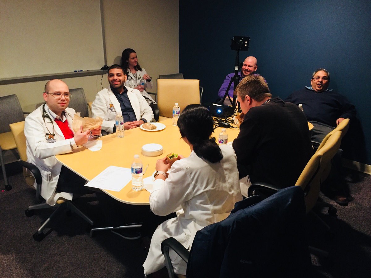 UMichKidney's tweet photo. Dr. Puneet Garg, one of our faculty glomerar disease experts, holds court at the fellows’ weekly conference. Today’s topic: updates in membranous nephropathy.

#fellowship https://t.co/hLHQ1ORkz9