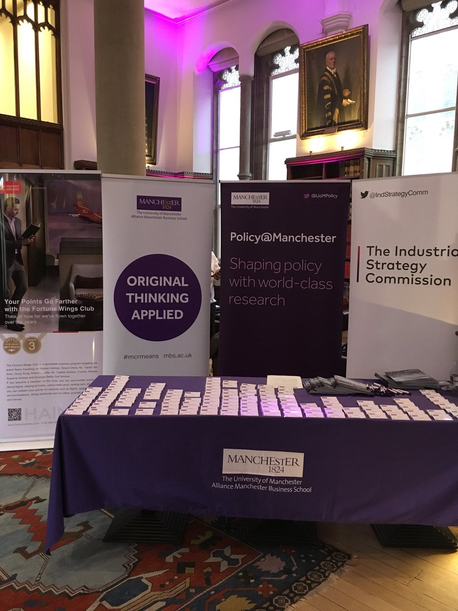 Our latest #VitalTopics event titled ‘Regional Industrial Strategies and the North West’s role in the UK economy’ is being held at <a href="/ChristiesBistro/">Christie's Bistro</a> tonight. What a magnificent location. Vital Topics is sponsored by @BNYMellon and <a href="/HainanAirlines/">Hainan Airlines</a>.