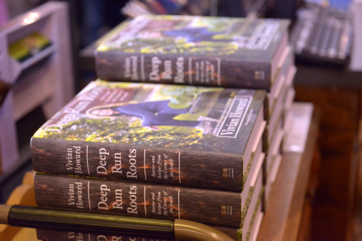 chefsouth's tweet photo. If you missed the book tour, here's your chance to get a copy of #DeepRunRoots signed by @chefandthef!...Hit the road & @VisitKinston this Saturday (4/21). Details 👉 https://t.co/3Lo1ZxKYdl
#achefslife https://t.co/rvq5VL6VXs