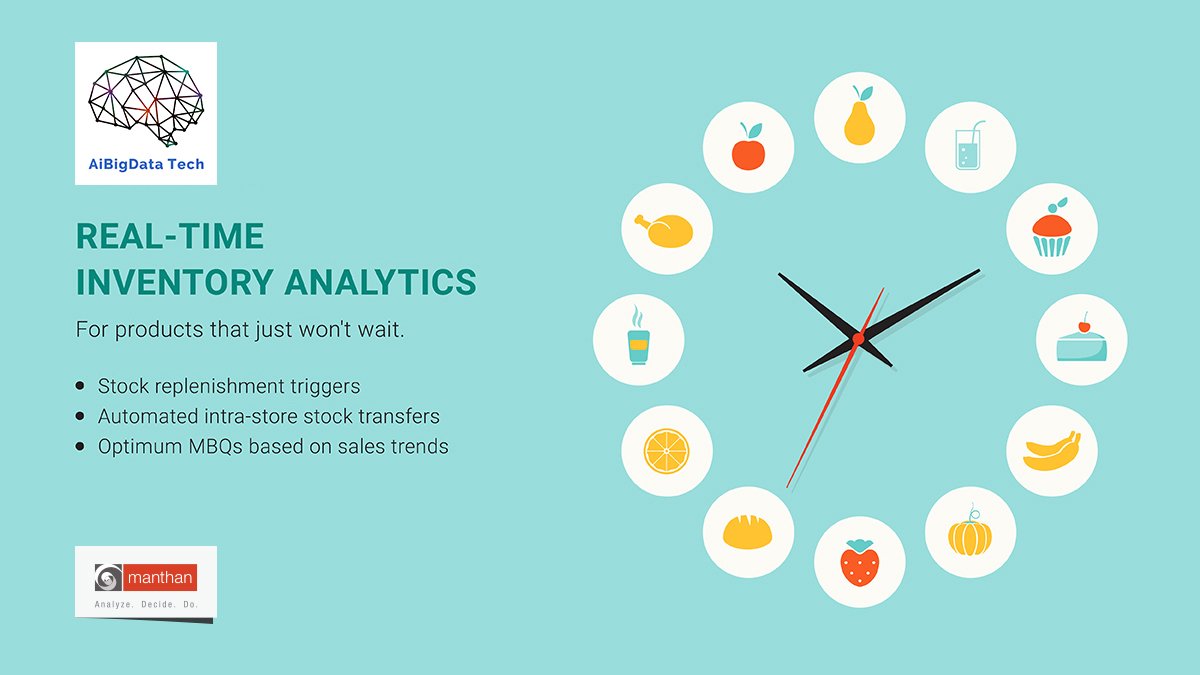 AibigDataTech's tweet image. Download this case study to know how this $16 Billion US Retailer managed to reduce cost of Inventory by 5% &amp;amp; increased the revenue by $40M by reducing out of stock events through our Real Time Inventory Analytics. 
bit.ly/2J3RBGS