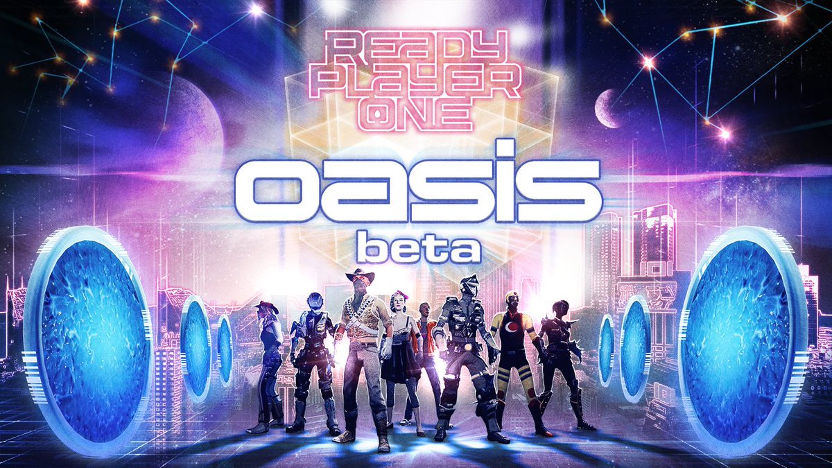 RtoVR's tweet photo. ‘Ready Player One: OASIS beta’ Launches on Steam With Vive, Rift, &amp; Windows VR Headset Support https://t.co/1qJucDtC6A @htcvive @readyplayerone https://t.co/EEcoIBWeIz