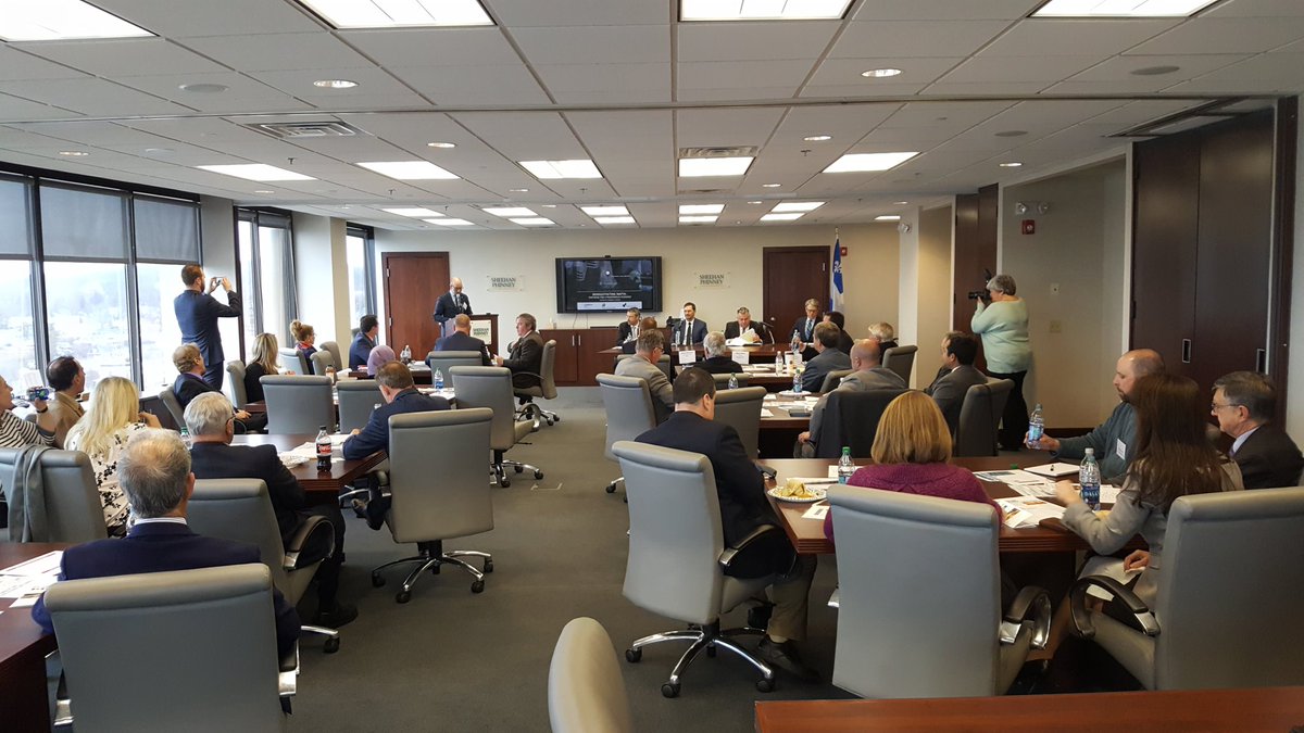 CGAlward's tweet photo. At @Manchester_NH with @necbc #ModernizeNAFTA event and hearing from panel on US/Canada relationship and #Free #Balanced and #Fair #Trade and #Investment. #BuildThingsTogether #integratedsupplychains #regulatoryreform #labourmobility #FriendsPartnersAllies https://t.co/CXAZisAX2t
