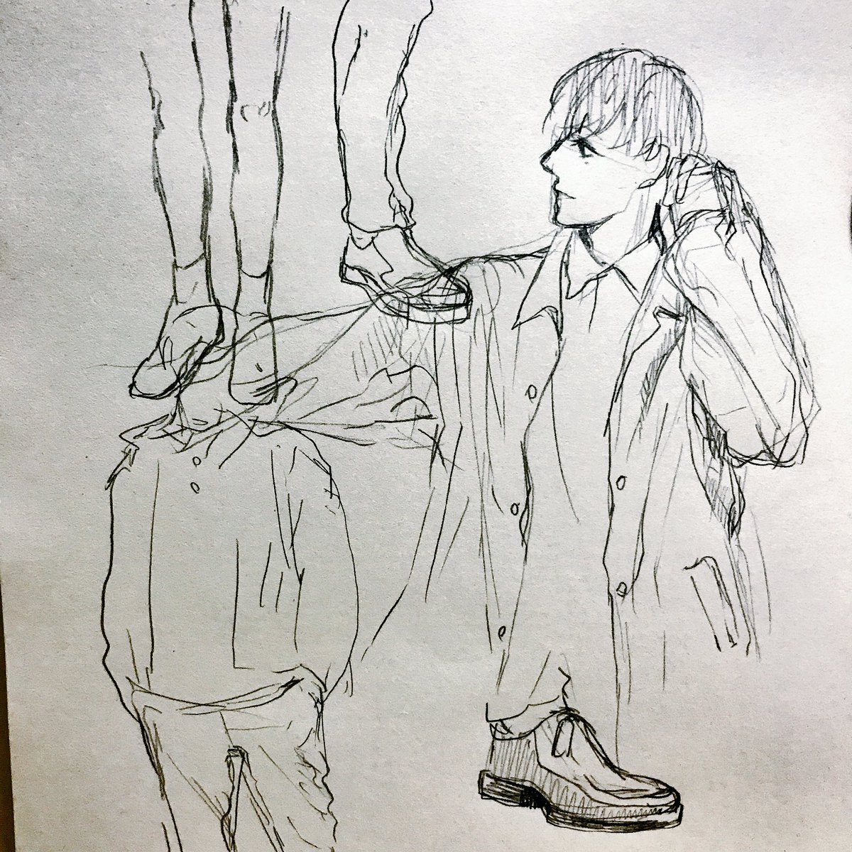 本日の模写 