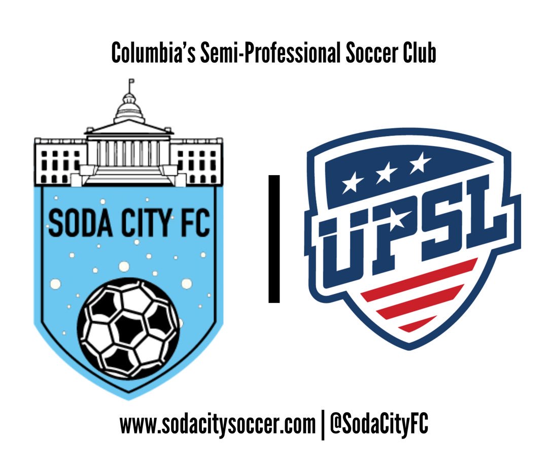SodaCityFC's tweet photo. Introducing Semi-Professional Soccer to @columbiasc โ We are Soda City FC! https://t.co/FLaxF6lT0X