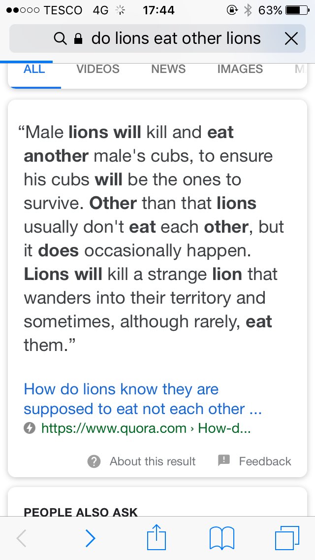 BethGraceRogers's tweet photo. @ITVChase in season 12 e 6 you made an error for the question which animal eats its own kind. The correct answer is lion and you said it was meerkat. June should have gotten it right. The beast also got it wrong. https://t.co/6n2JNjpeNa