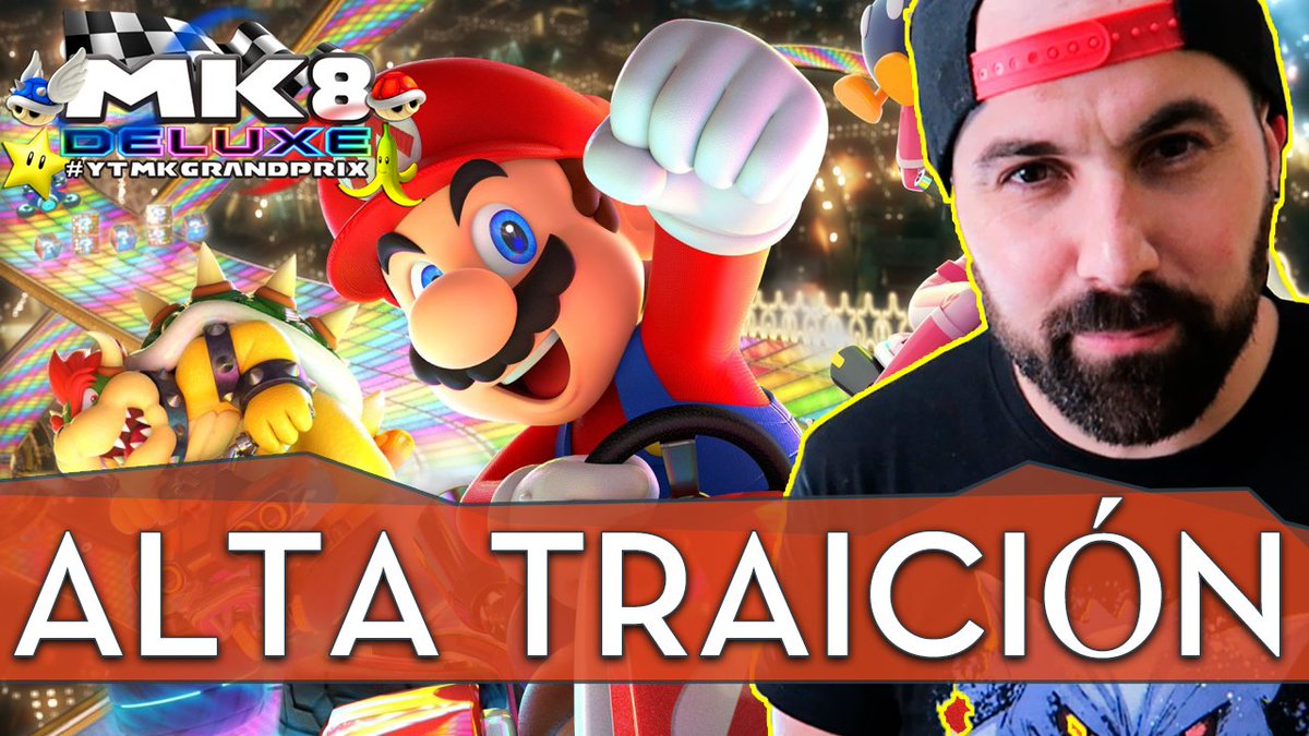 GemelosGamerOf's tweet photo. ¡NUEVO VÍDEO!

El torneo de Youtubers de Mario Kart  8 Deluxe para Nintendo Switch  #YTMKGrandPrix dejó muchísimas cosas interesantes. Emoción,risas... ¡¡Y POLÉMICA!!

[ENLACE]: https://t.co/gdLaw6zaTr https://t.co/26Eq9CSScy