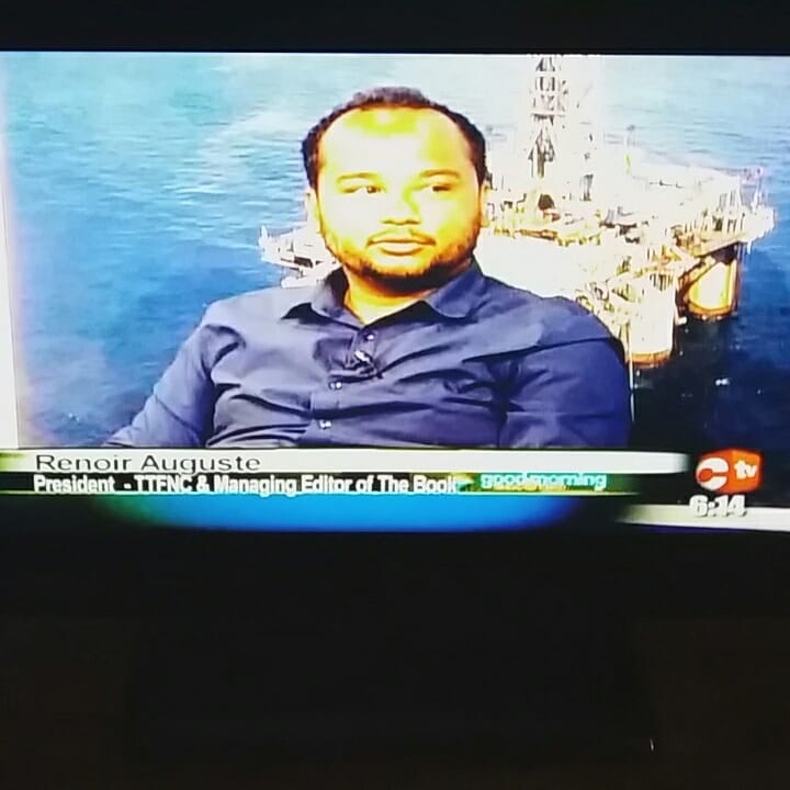 TTFNC's tweet photo. Club president Renoir & member Mike (#UWIZM Curator) went on #GoodMorningTT this morning to promote its upcoming book launch for its new publication: "a field guide to the amphibians and reptiles of #trinidadandtobago " Email us if you're interested. A must have book! https://t.co/WY7iBVk3aK