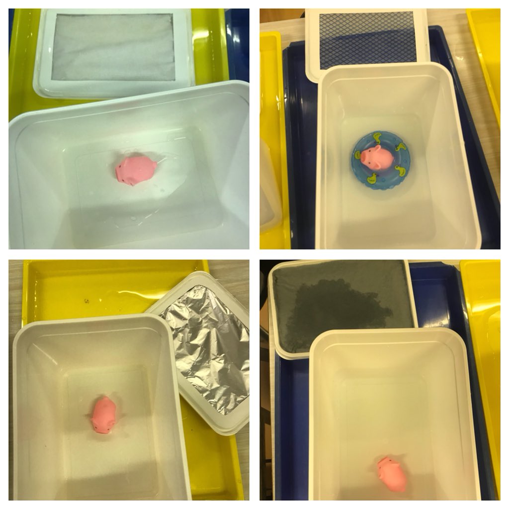 PenllergaerP's tweet photo. Year 1/2 have been investigating how waterproof different materials are for the Three Little Pigs to use for a roof on their houses. #ppsyear1/2 #ppssst https://t.co/2hB8aeoqjR