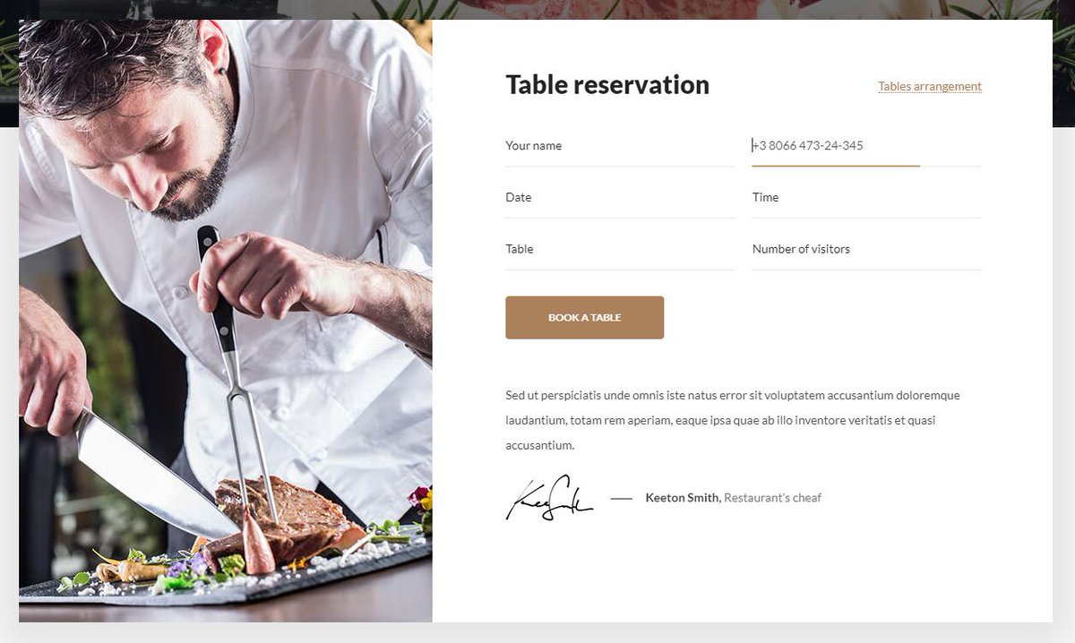 ElementorLabs's tweet photo. I design #wordpresswebsites #websites #Hotel #TableReservation #responsive_web #wordpressdeveloper #WebsiteDevelopment
Clean Code Website Development
Table Reservation Booking #Website in Hotel Restaraunts
Contact us
#Parallax effect
Side Menu
** No Charge for #Charity website https://t.co/U6oXpWQpyw